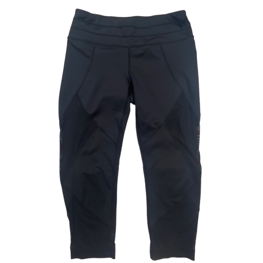 Athleta Mesh Block Legging Black S